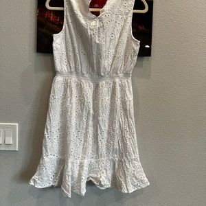 white cocktail dress